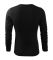 Лонгслів чоловічий, футболка з довгим рукавом чорного кольору