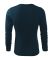 Лонгслів чоловічий, футболка з довгим рукавом темно синього кольору