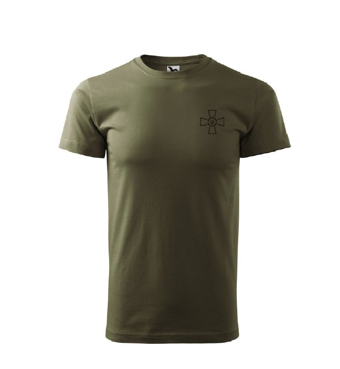 Футболка колір олива