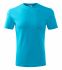 Men's t-shirt of bright blue color 132
