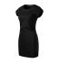 Women's black T-shirt dress