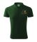 Футболка поло чоловіча зеленого кольору нанесення логотипу