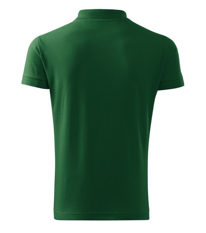 Футболка поло чоловіча зелена Malfini Cotton 100 %  170 г/м²