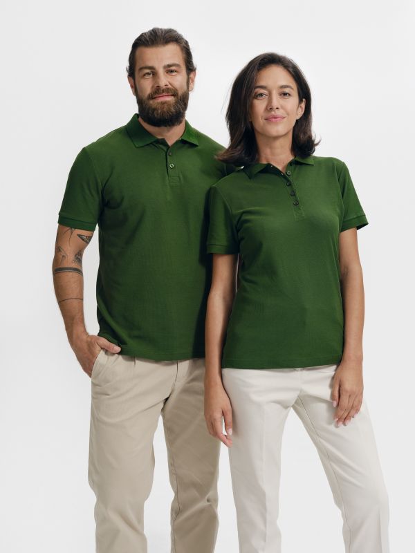 Футболка поло чоловіча червона Malfini Cotton 100 %  170 г/м²