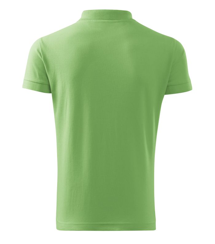 Футболка поло чоловіча салатова Malfini Cotton 100 %  170 г/м²