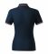 Футболка поло жіноча темно синього кольору