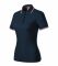 Футболка поло жіноча темно синього кольору
