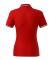 Футболка поло жіноча червоного кольору