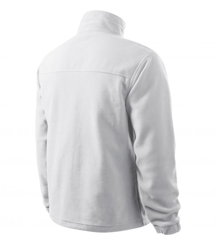 Флісова кофта білого кольору