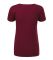 Футболка жіноча бордового кольору V-neck