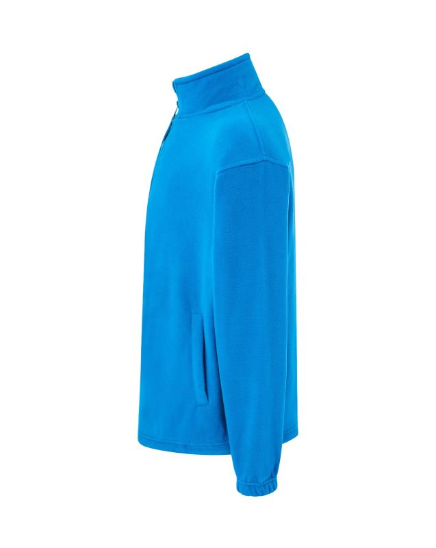 Флісова кофта чоловіча блакитного кольору JHK