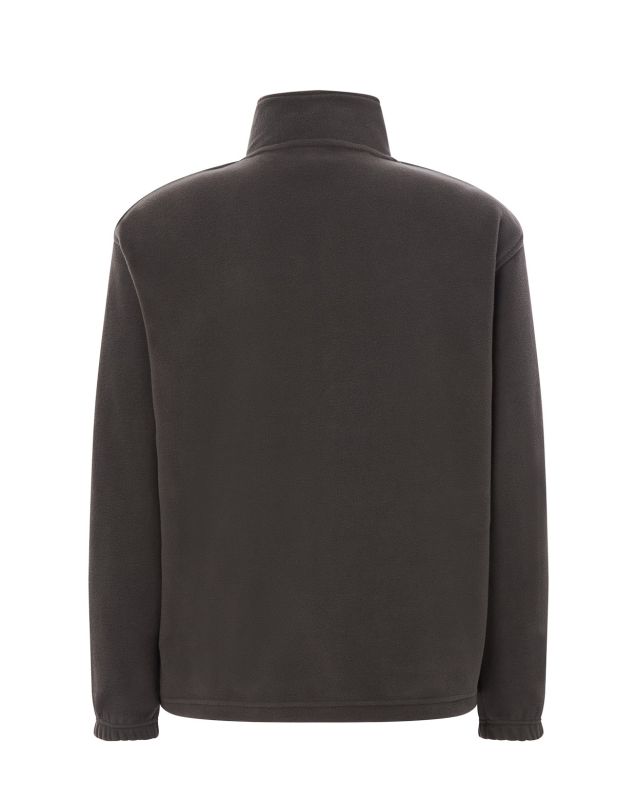 Флісова кофта чоловіча темно сірого кольору JHK