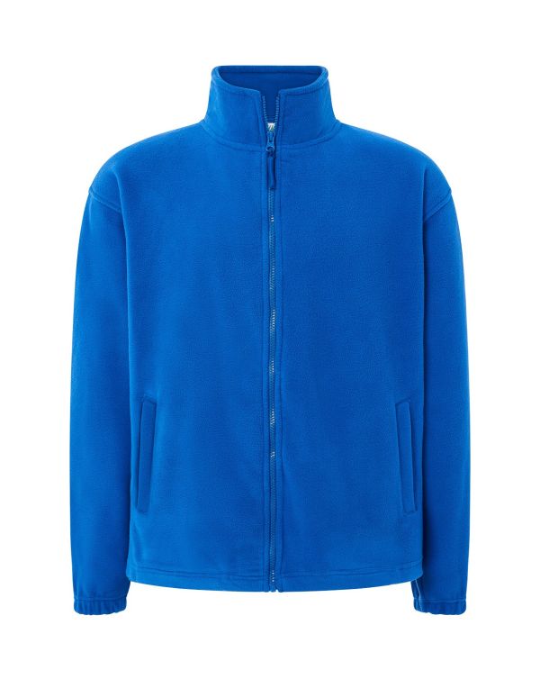 Флісова кофта чоловіча синього кольору JHK