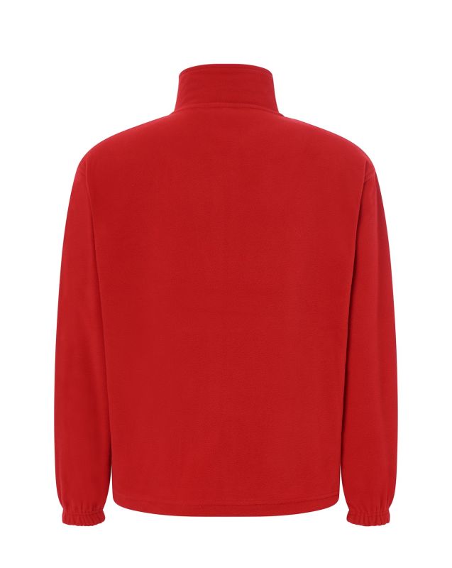 Флісова кофта чоловіча червоного кольору JHK