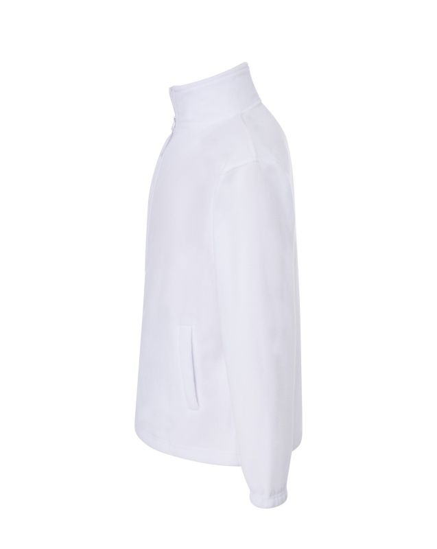 Флісова кофта чоловіча білого кольору JHK