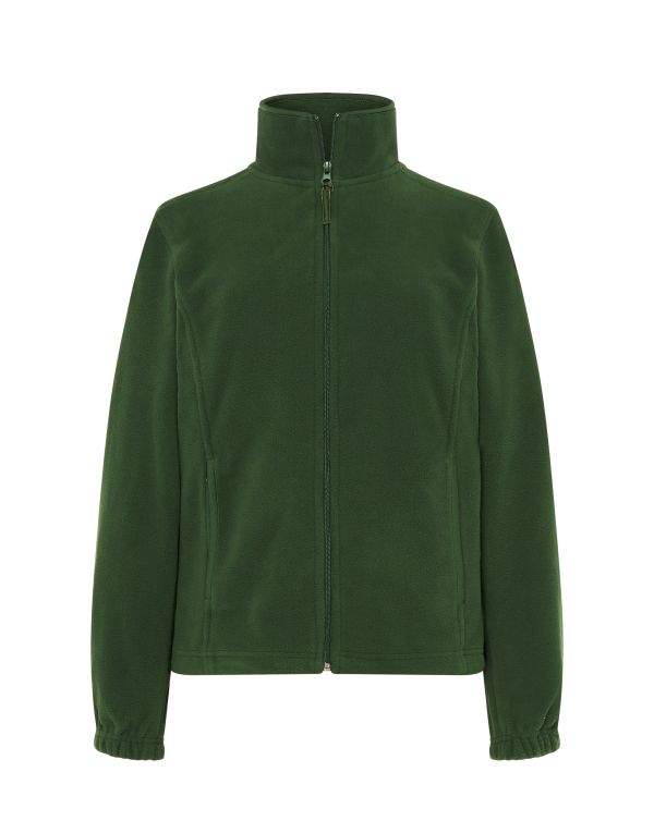 Флісова кофта жіноча зеленого кольору