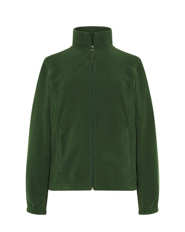 Флісова кофта жіноча зеленого кольору