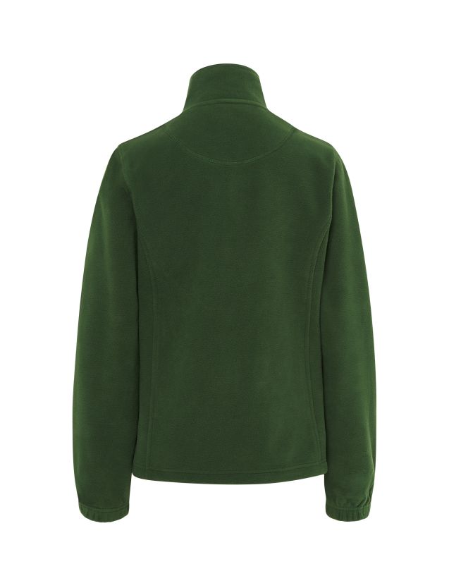 Флісова кофта жіноча зеленого кольору