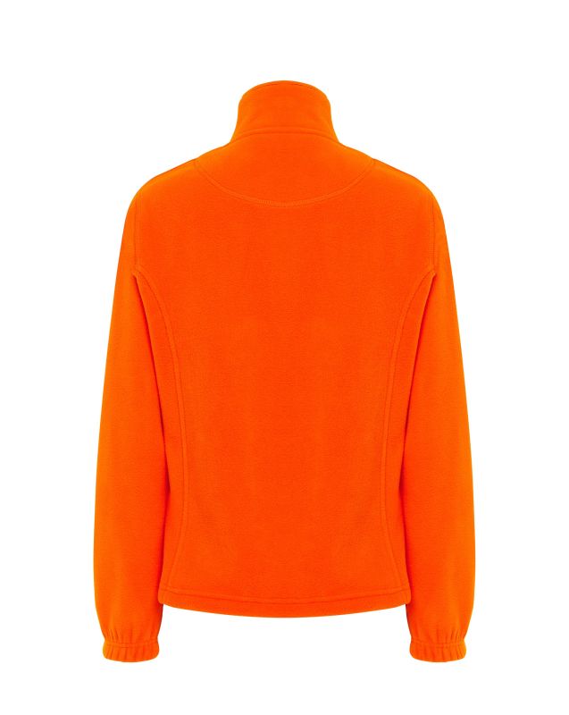 Флісова кофта жіноча оранжевого кольору