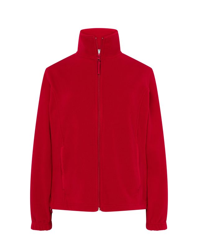 Флісова кофта жіноча червоного кольору