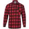 Сорочка в клітинку чоловіча червоного кольору