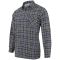 Сорочка в клітинку чоловіча сірого кольору
