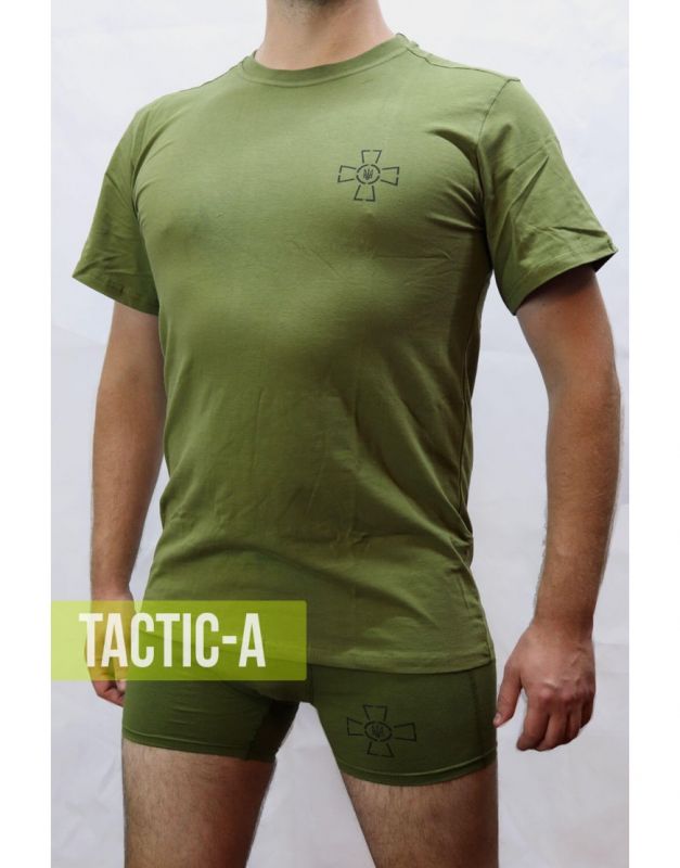 Футболка хакі